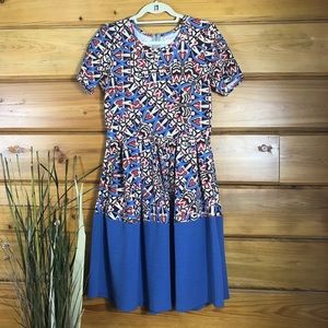 LulaRoe Fit & Flair Amelia Dress